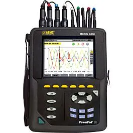 AEMC 2136.31 PowerPad III med AmpFlex Sensorer
