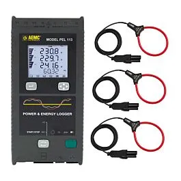 AEMC PEL 113 Kraft- och energiloggare