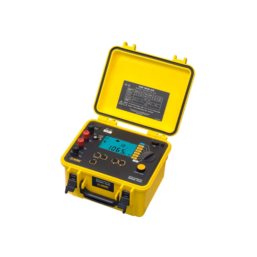 AEMC 6240 mikroohmmeter