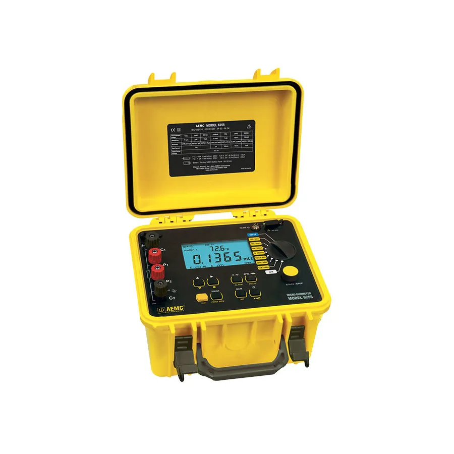AEMC 6255 mikroohmmeter