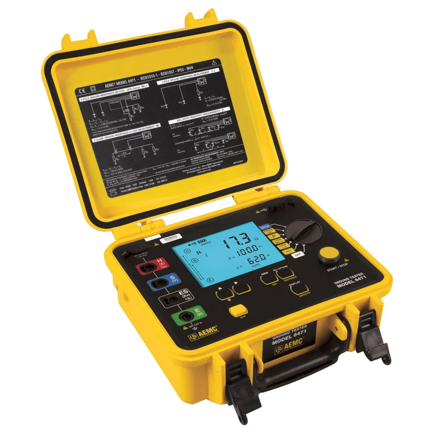 AEMC 6471 Kit-500ft jordresistansmätare