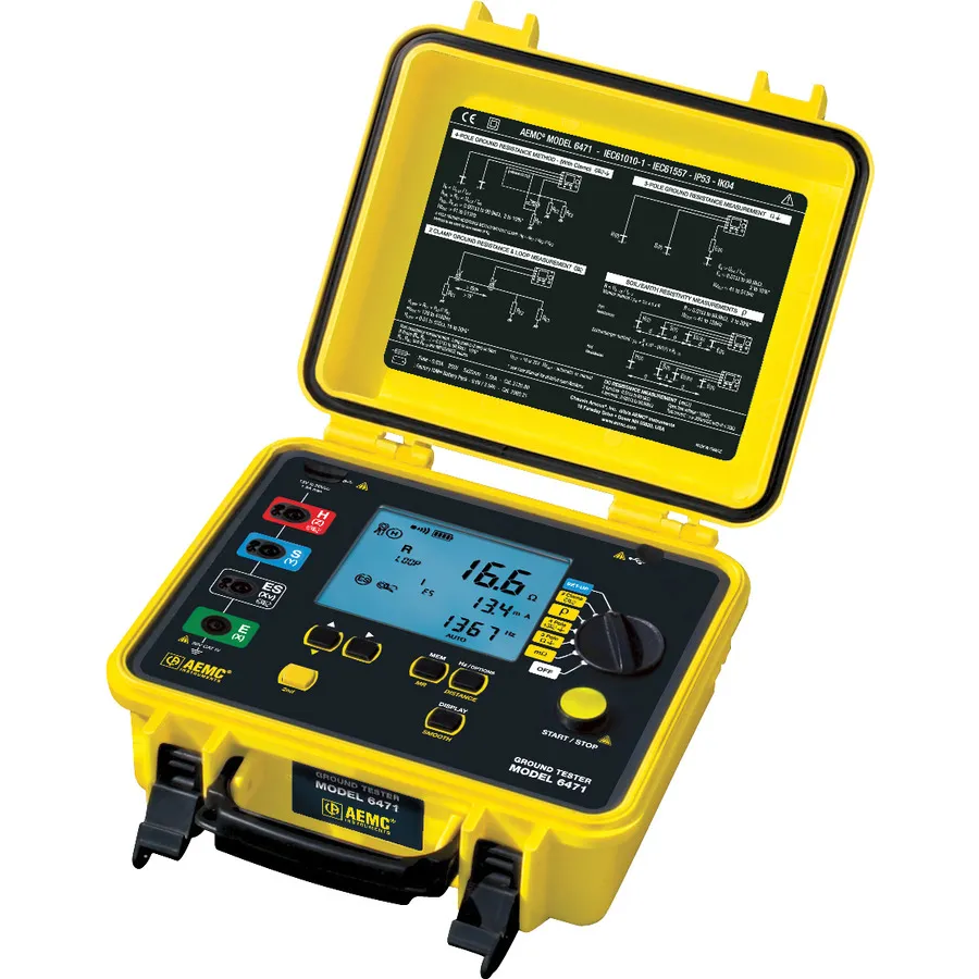 AEMC 6471 jordresistansmätare