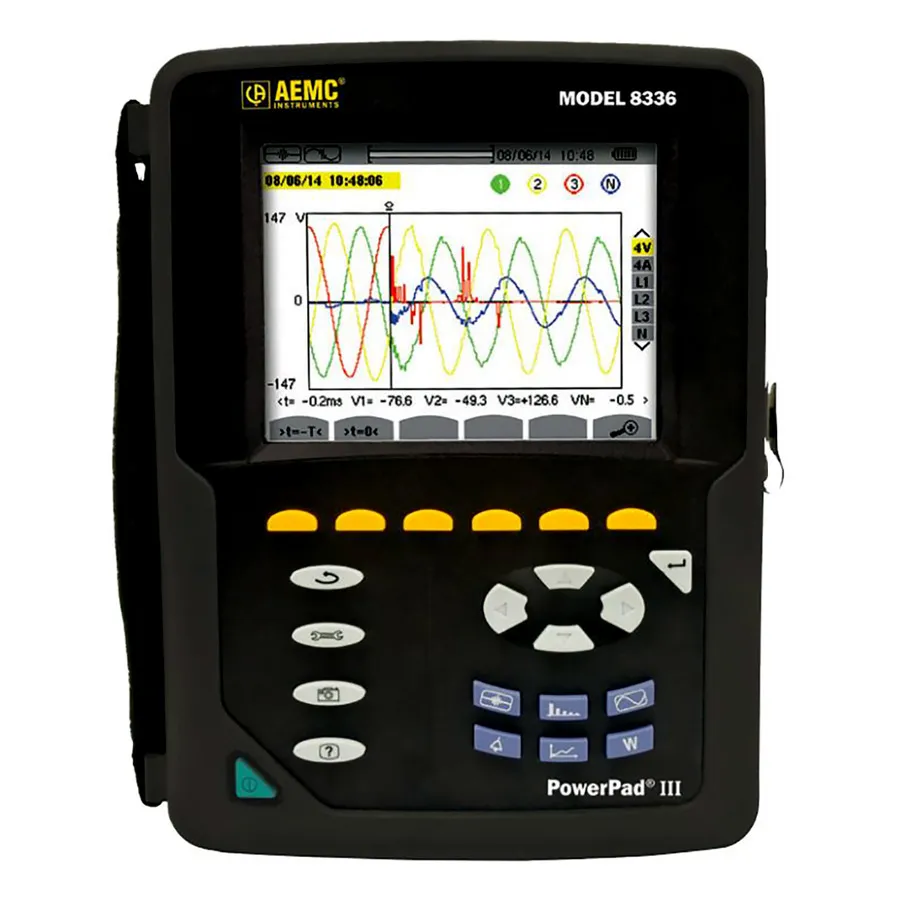 AEMC 8336 PowerPad III effektkvalitetsanalysator