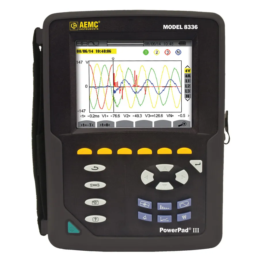 AEMC 8336 PowerPad III effektkvalitetsanalysator