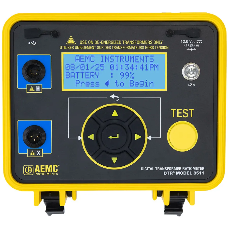 AEMC DTR 8511 Digital transformatoromvandlarräknare