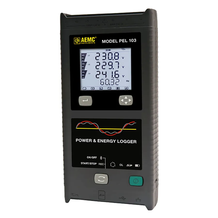 AEMC PEL 103 kraft- och energi-datalogger
