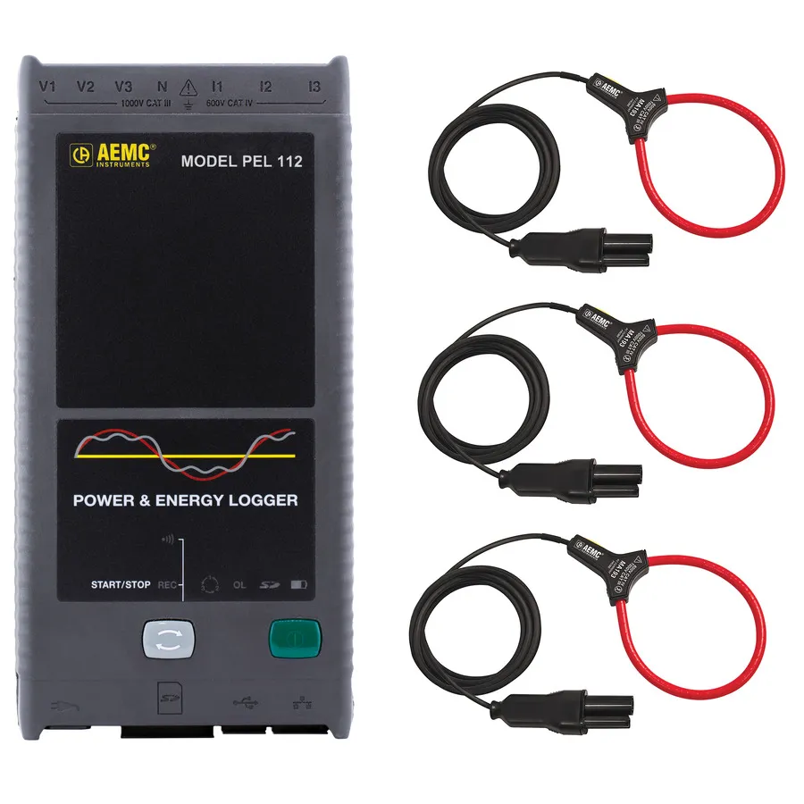 AEMC PEL 112 kraft- och energi-datalogger