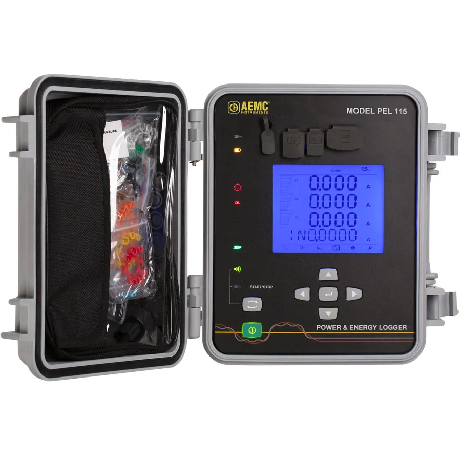 AEMC PEL 115 Kraft- och energilogg