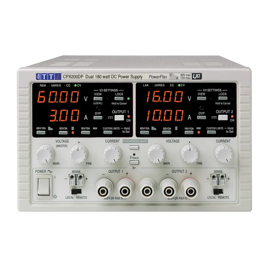 Aim TTi CPX200DP DC strömförsörjning