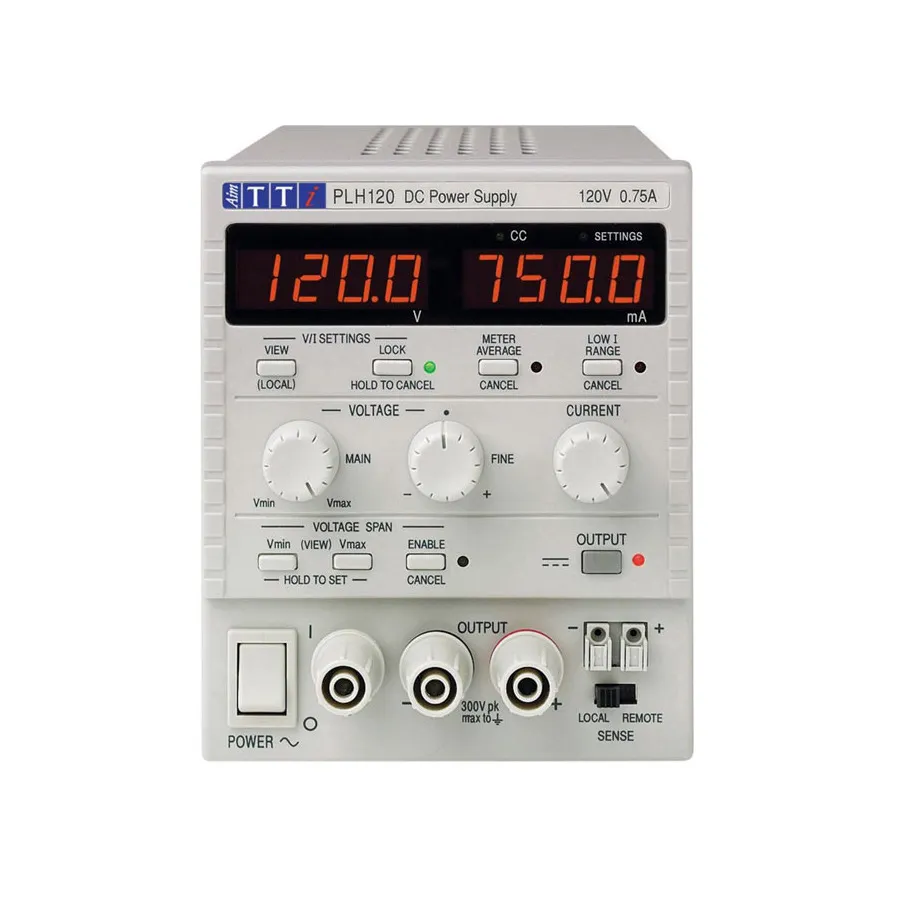 Aim TTi PLH120-P enkanal DC-strömförsörjning