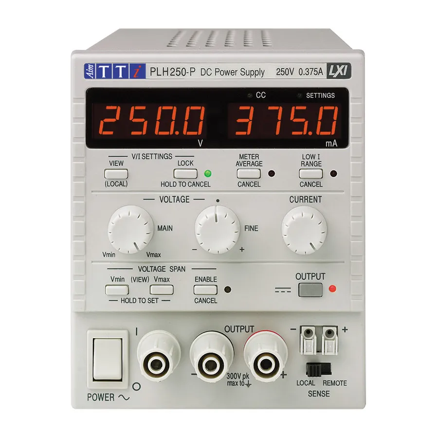 Aim TTi PLH250-P DC-strömförsörjning