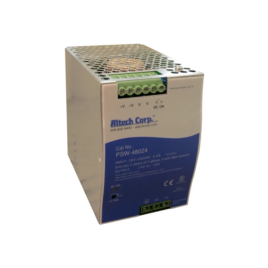 Altech PSW-48048 DIN-spårrörformad strömförsörjning