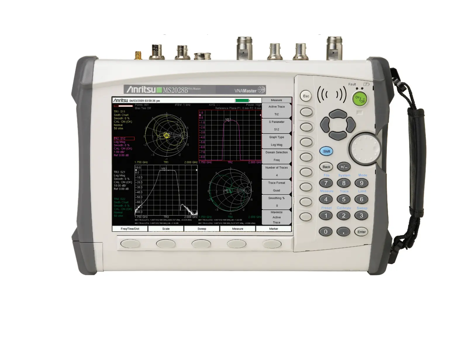 Anritsu MS2028B VNA Master vektoranalysator för nätverk