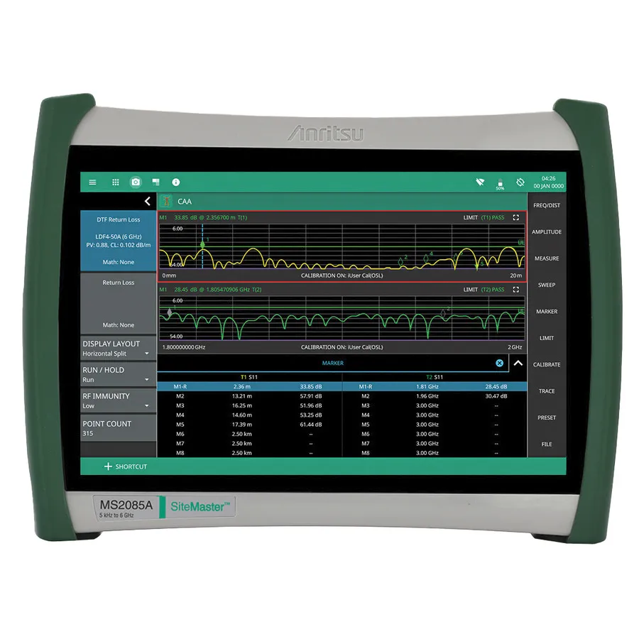Anritsu MS2085A-0804 kabel- och antenanalysator