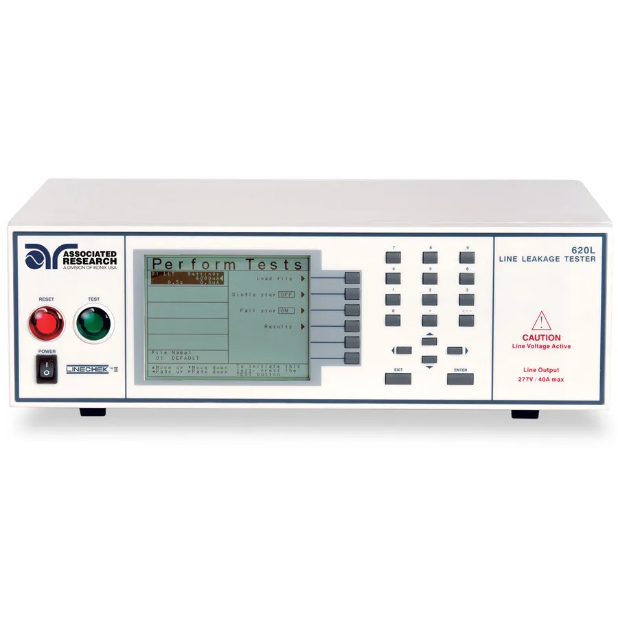 Associated Research 620L läckströmstest