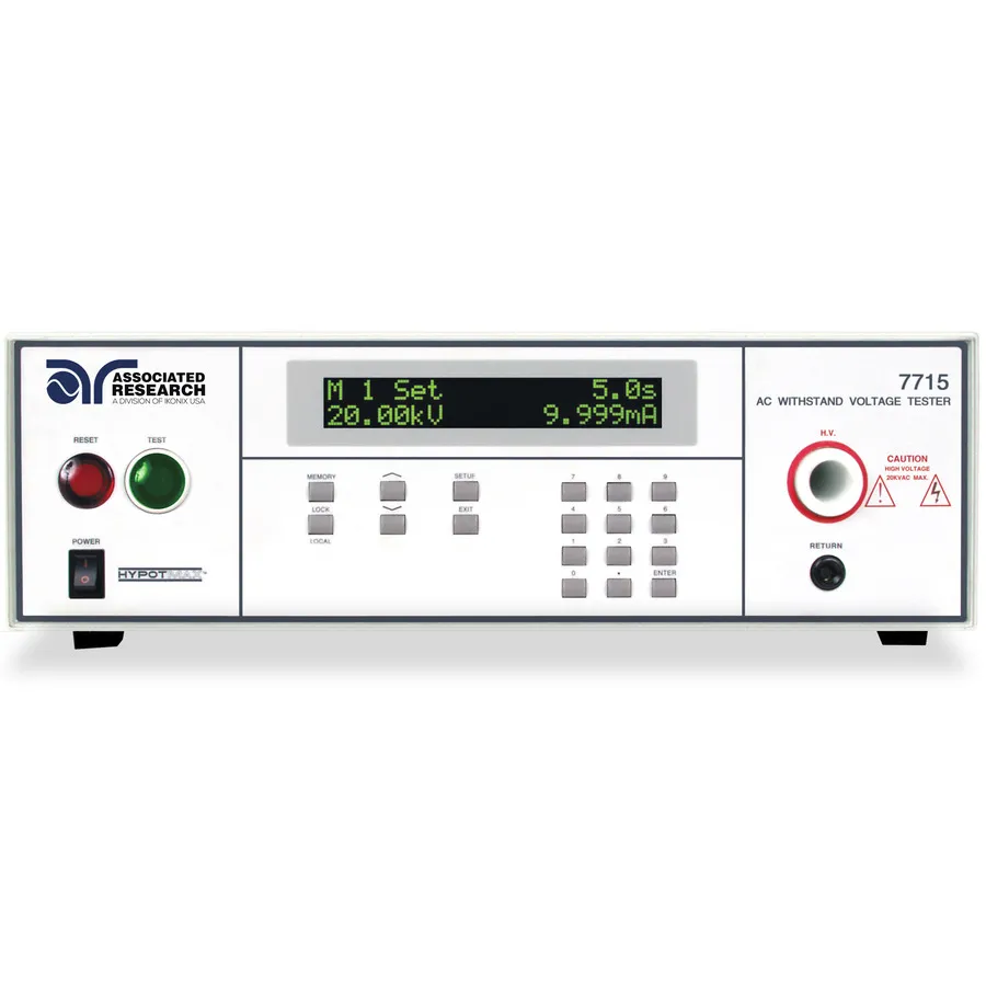 Associated Research 7715 AC-hipotestare
