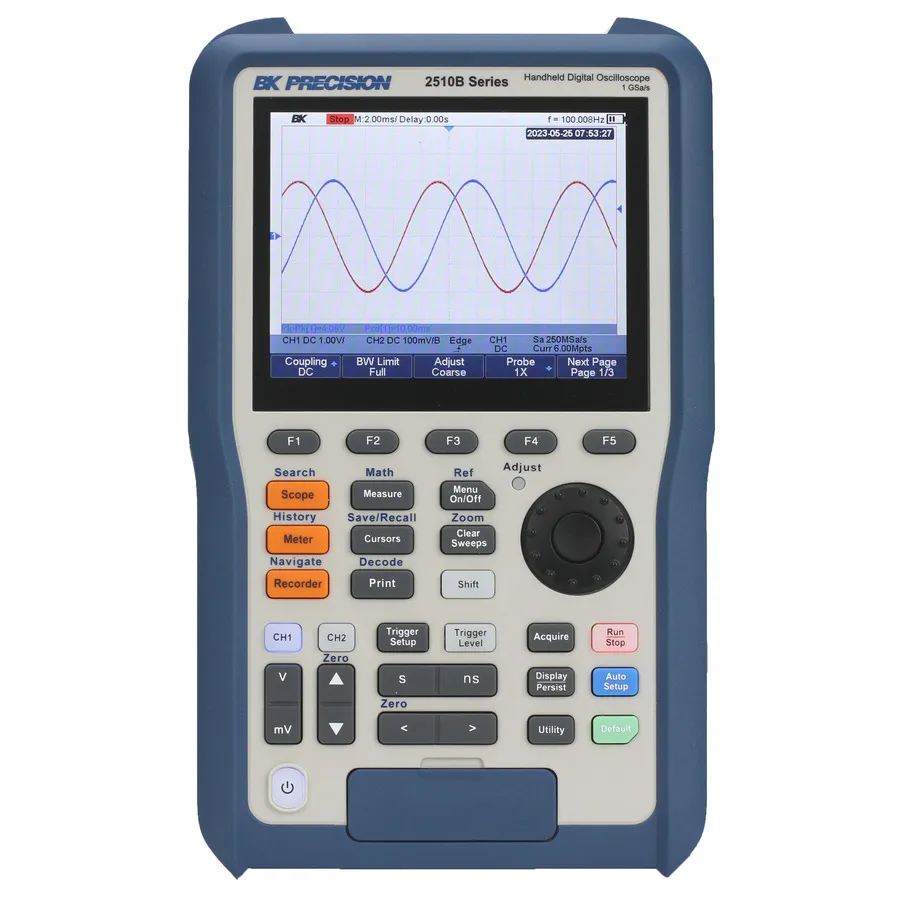 B&K Precision 2516B Bärbar digital lagringsoscilloskop