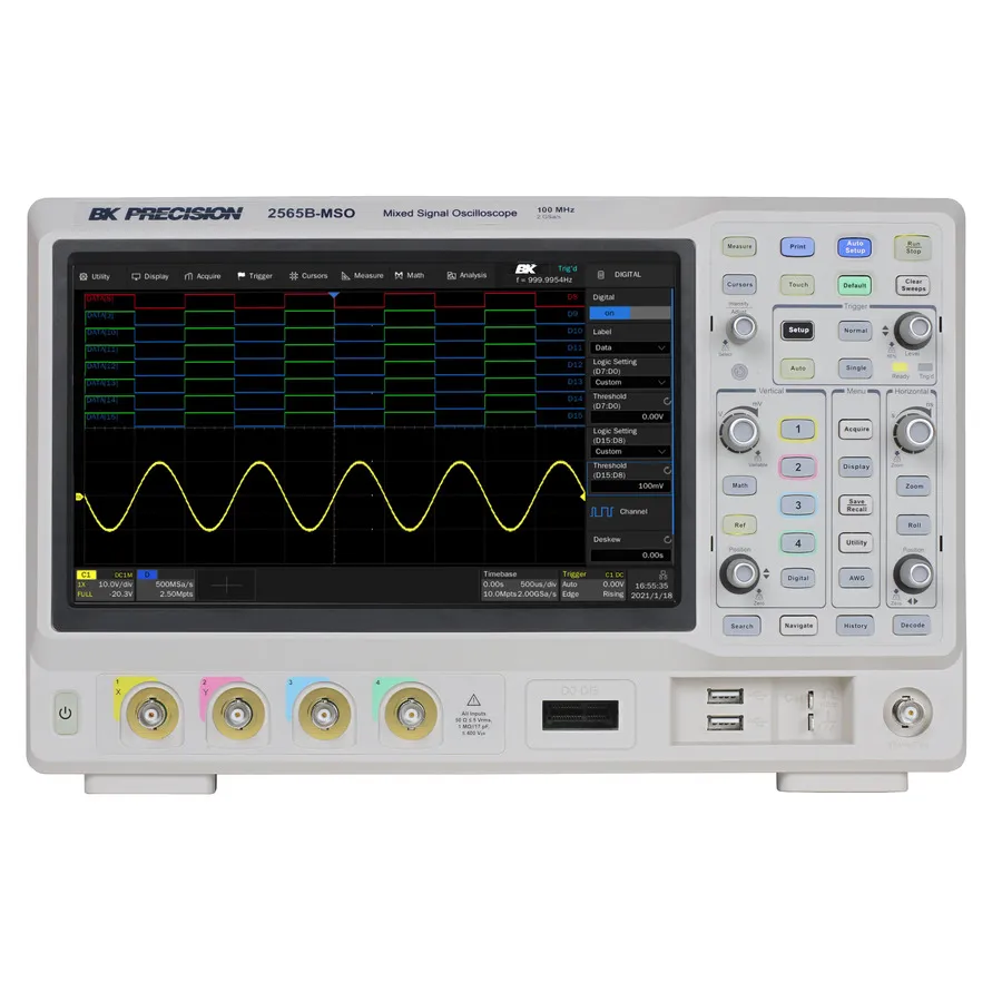 B&K Precision 2565B-MSO Blandat signal oscilloskop