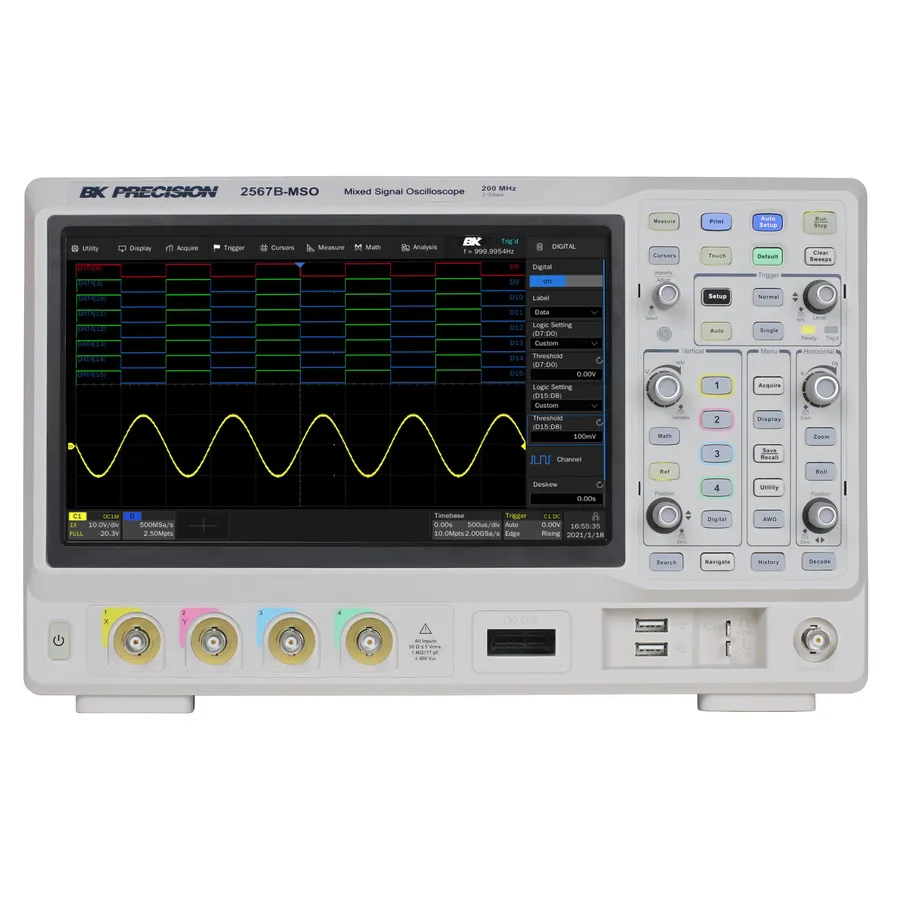 B&K Precision 2567B-MSO Blandat signal oscilloskop