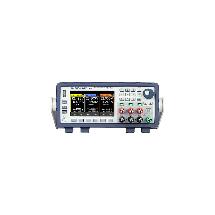 B&K Precision 9140-GPIB Trippelutgång DC strömförsörjning