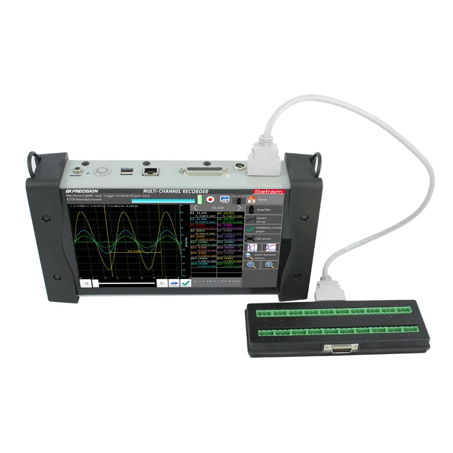 B&K Precision DAS240 bärbar flerkanalig datalogg