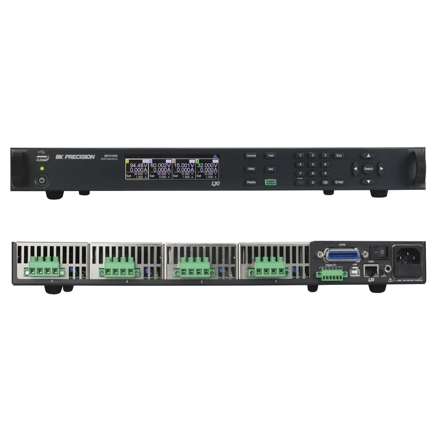 B&K Precision MPS1000 modulär likströmsäkerhet