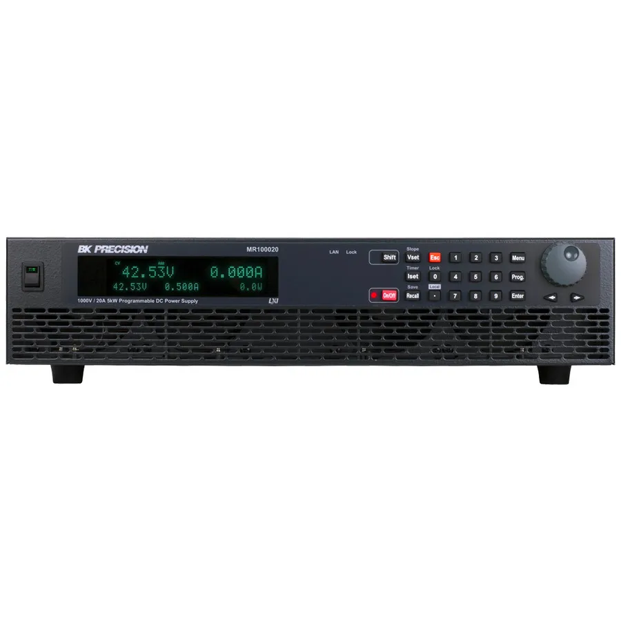 B&K Precision MR100020 högspännings-DC-strömförsörjning