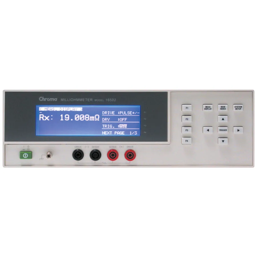 Chroma 16502 Milliohmmeter