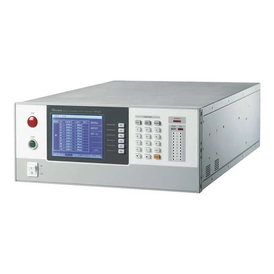 Chroma 19022-4 fyrkanals hipot-testare