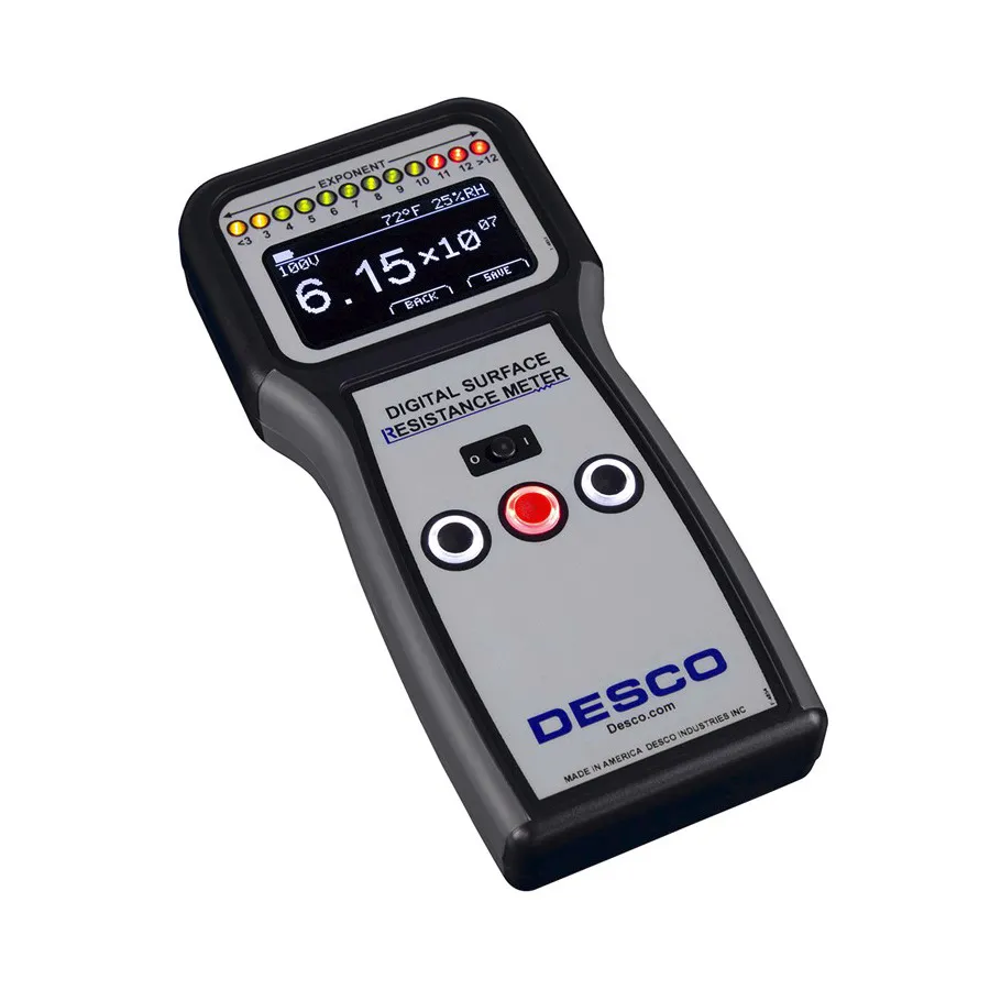 Desco 19291 Digital resistansmeter för ytor