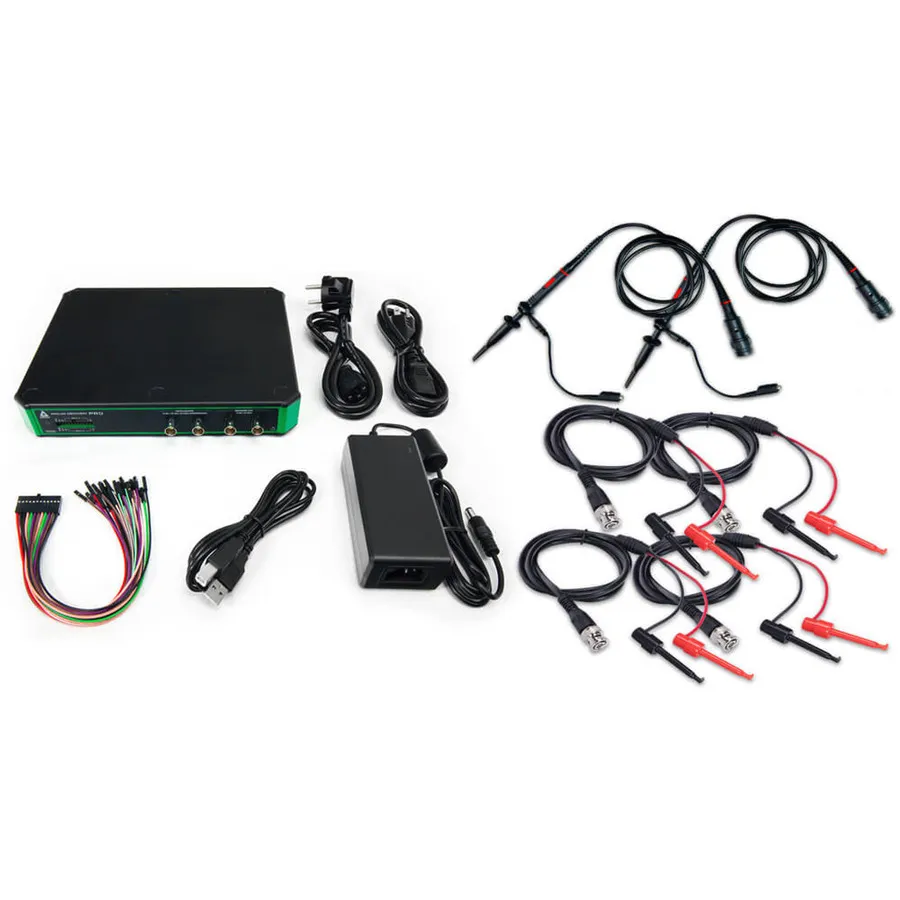 Digilent ADP3250 2-kanals blandad-signal oscilloskop med prober