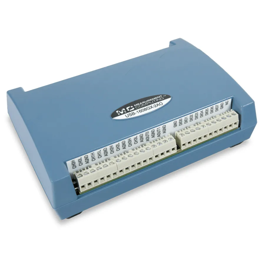 Digilent USB-1608GX-2AO multifunktions USB DAQ-enhet