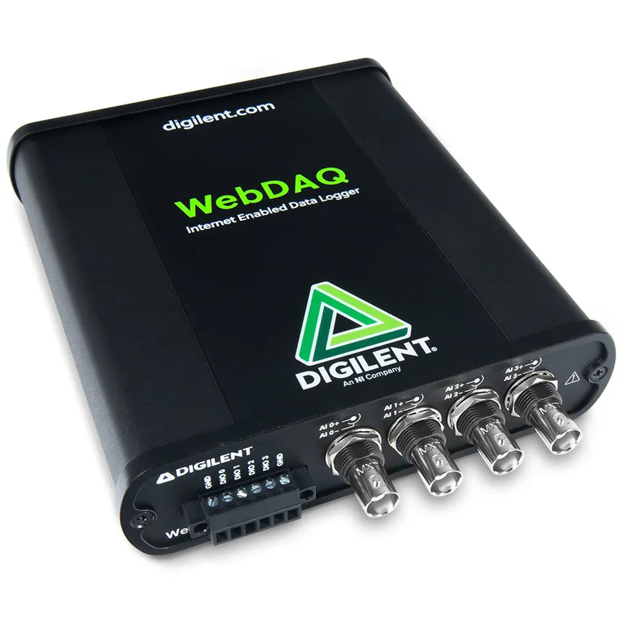 Digilent WebDAQ 504 Vibrations-Akustisk Dataloggare
