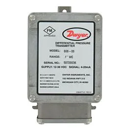 Dwyer Instruments 608-10B Differentialtrycktransmitter