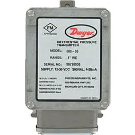 Dwyer Instruments 608-5 Differentialtryckgivare