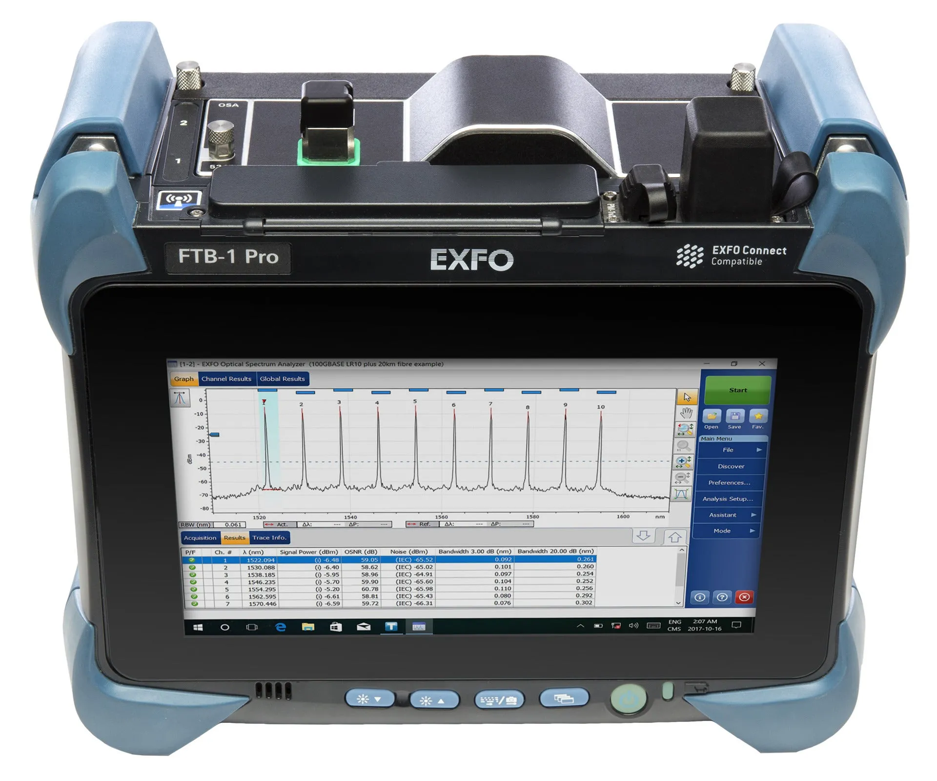 EXFO FTBx-5235 optisk spektrumanalysator