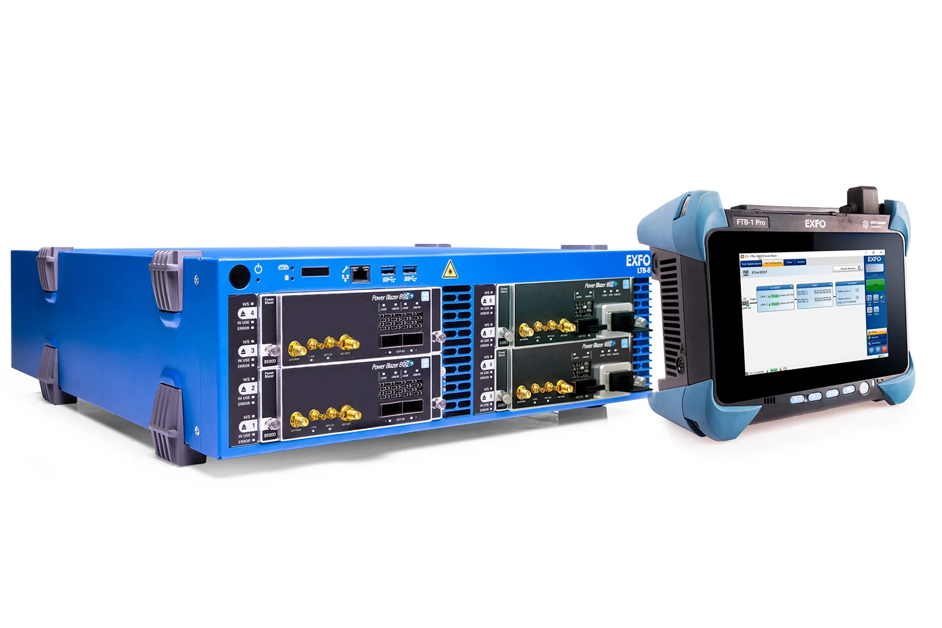 EXFO FTBx-88801 800G bärbar testmodul