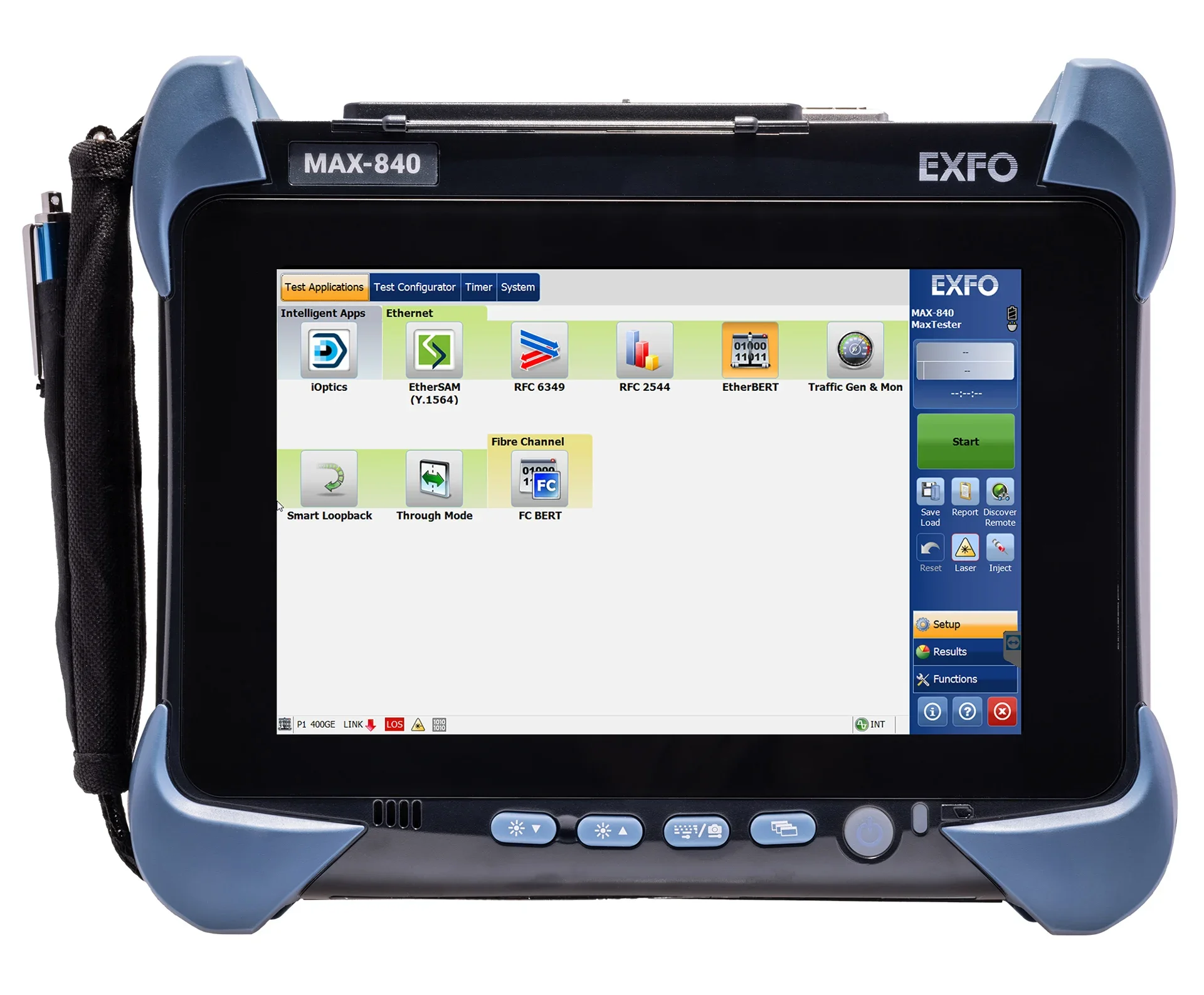 EXFO MAX-840-400 Ethernet-testare