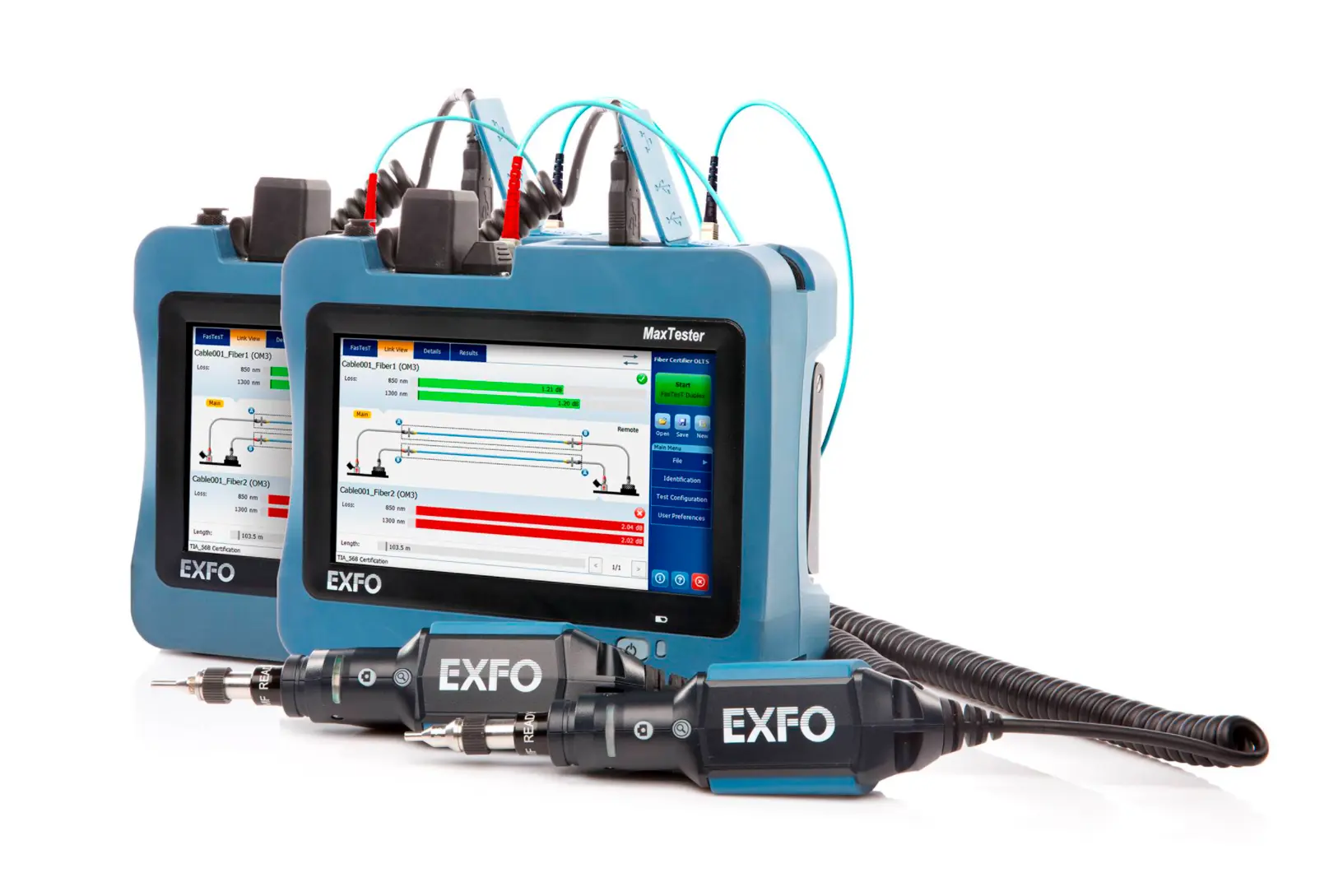 EXFO MAX-945P-SM1-XX fibercertifierare