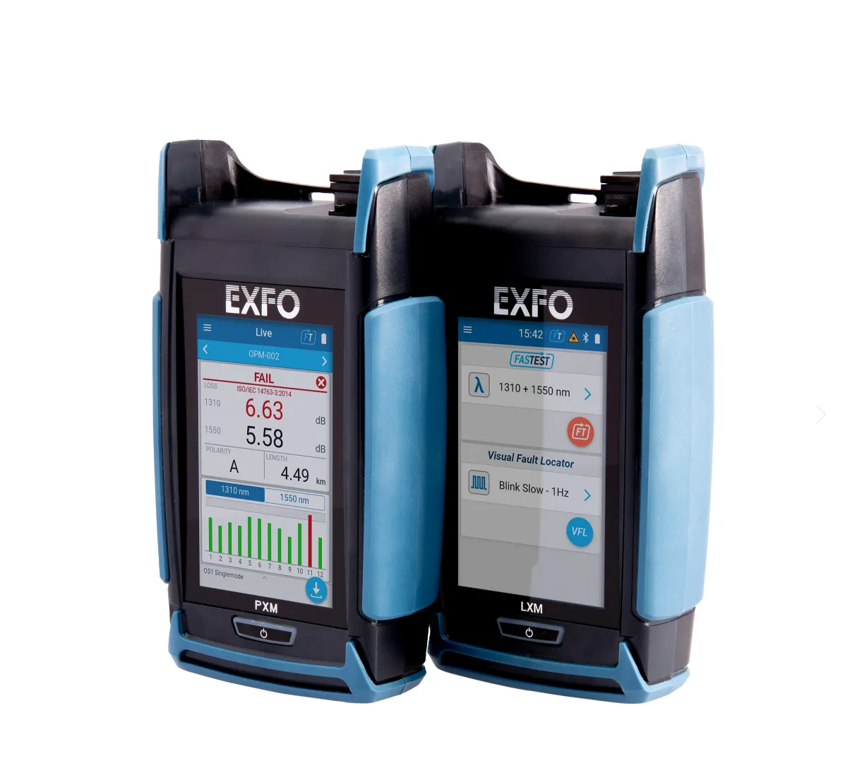 EXFO TK-XM-Q MPO fiboptisk testare