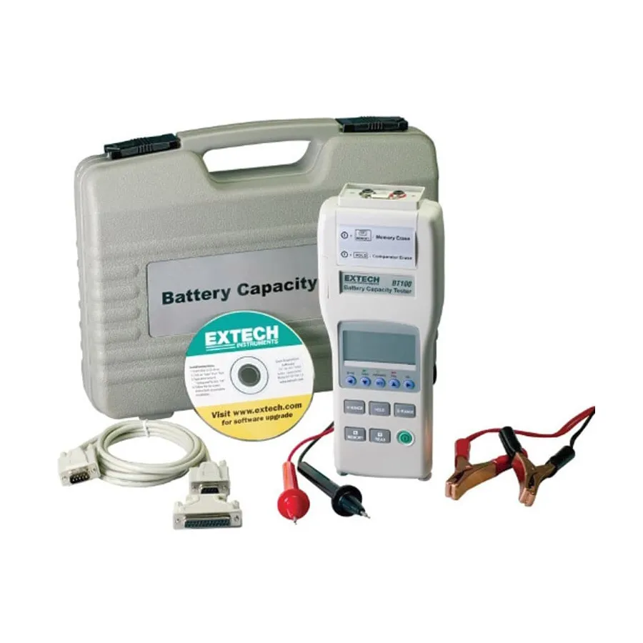 Extech BT100 batterikapacitets-tester