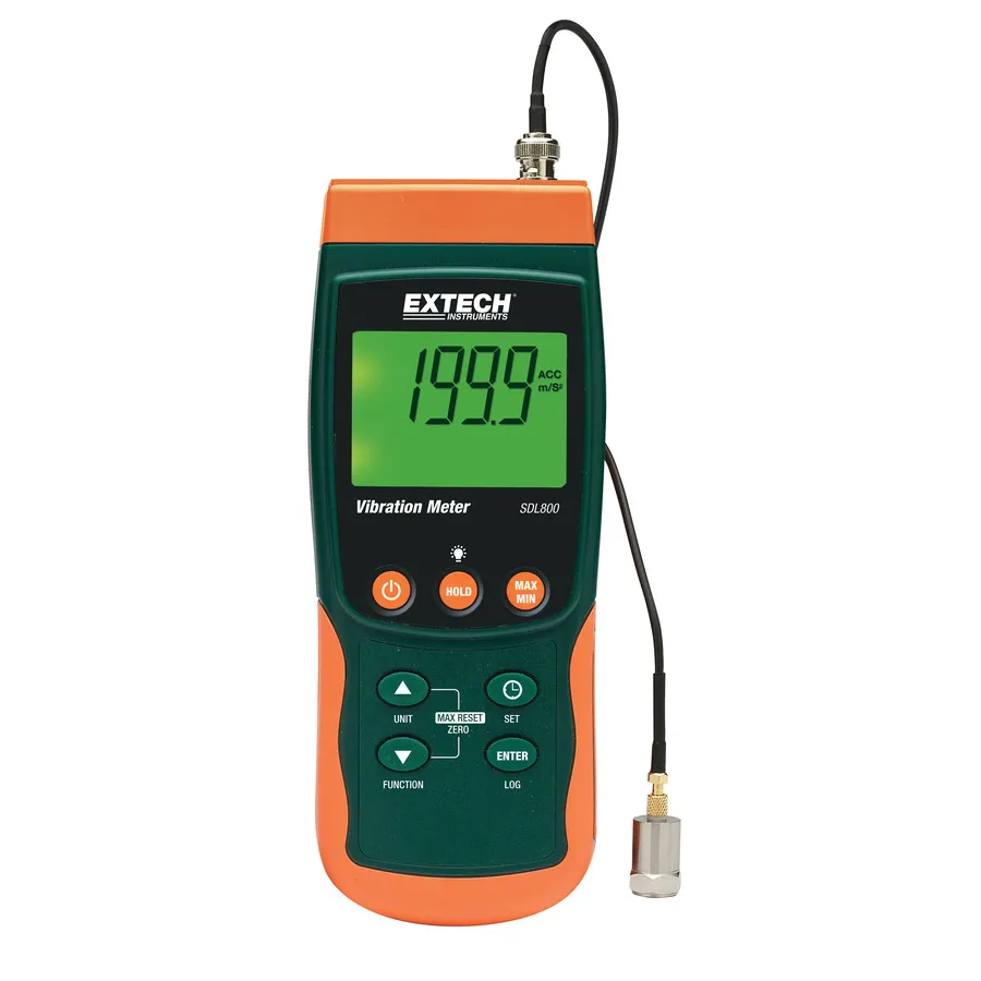 Extech SDL800 Vibrationsmätare/Dataloggare