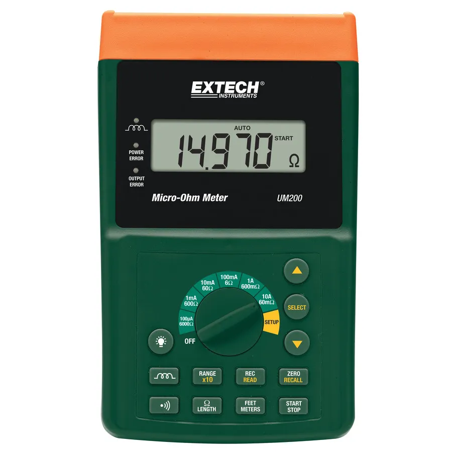 Extech UM200-NIST Mikroohm-mätare