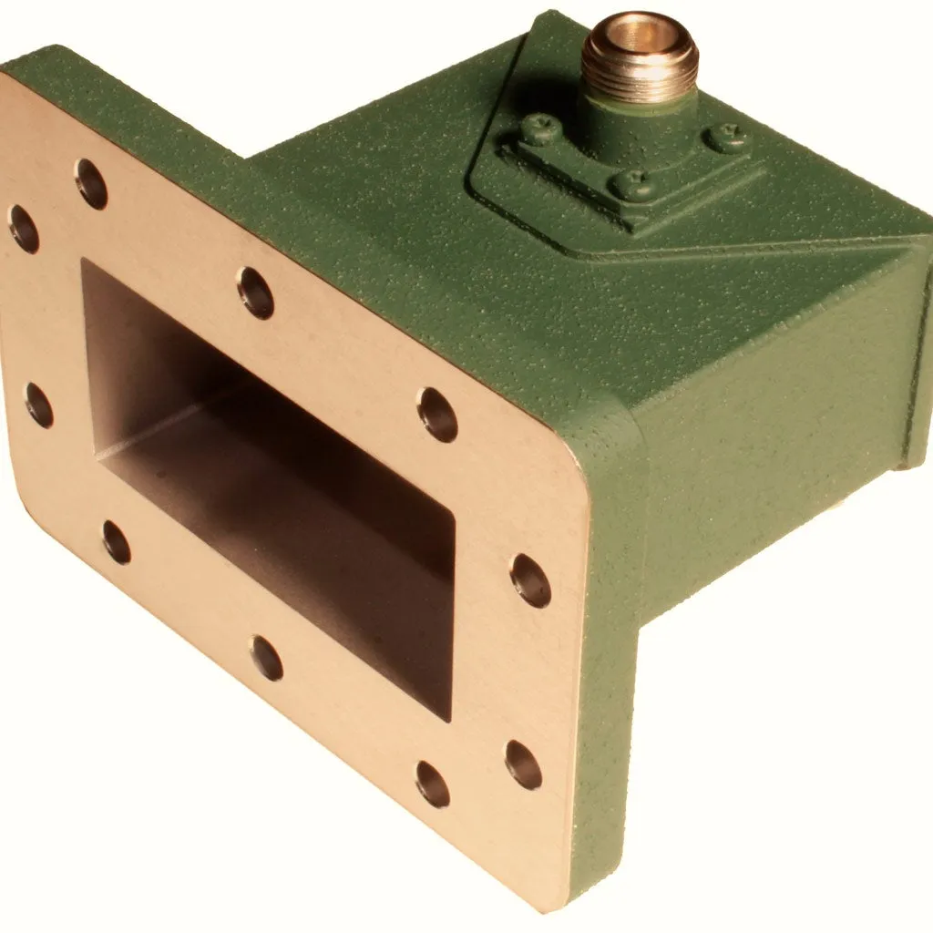 Flann 15094-NF10 Vågledare till koax-adapter