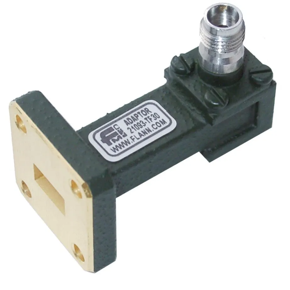 Flann 23093-TF30 vågledare till koaxial adapter