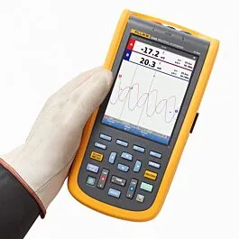 Fluke 124B/NA/S ScopeMeter Handhållen Oscilloskop