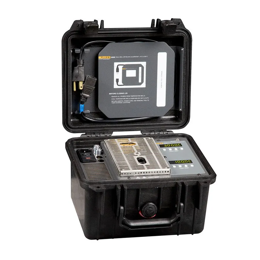 Fluke 9009-B-156 industriell dubbel-blocks kalibreringsenhet