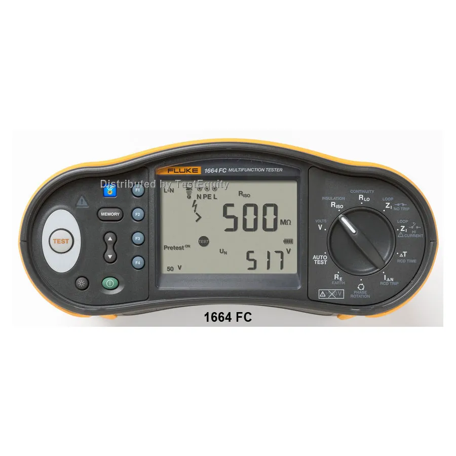 Fluke FLK-1664FC Multifunktions installationstestare