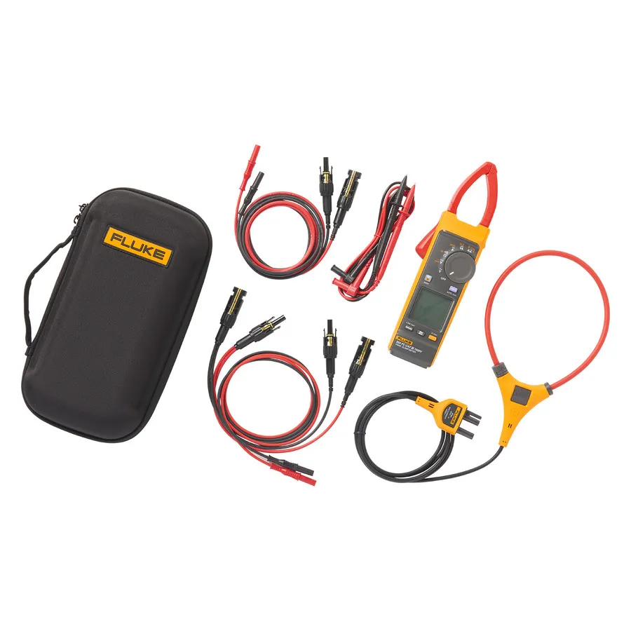 Fluke FLK-393FC-PVLEAD solcellsströmtång och testledningsats
