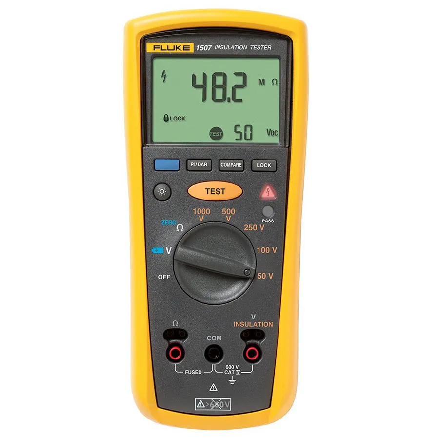 Fluke FLUKE-1507 CAL Isolationsmotståndstestare